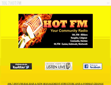 Tablet Screenshot of hotfm.org.au